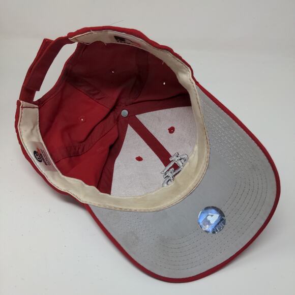 Team MLB St Louis Cardinals Strapback Hat Red Embroidered Logo OSFM - Picture 10 of 12